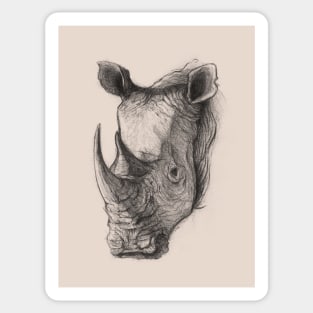 Rhino Sticker
